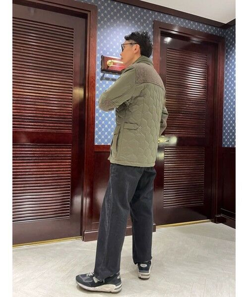 Brooks Brothers / ブルックス ブラザーズ ミリタリージャケット・コート | ポリエステルブレンド　キルティング×ツイード　フィールドジャケット | 詳細20