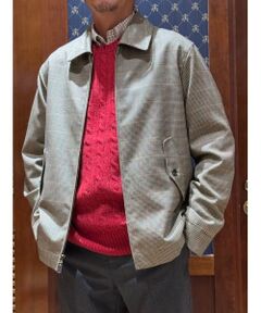 Brooks Brothers / ブルックス ブラザーズ ブルゾン | ウール　ガンクラブチェック　ジップブルゾン