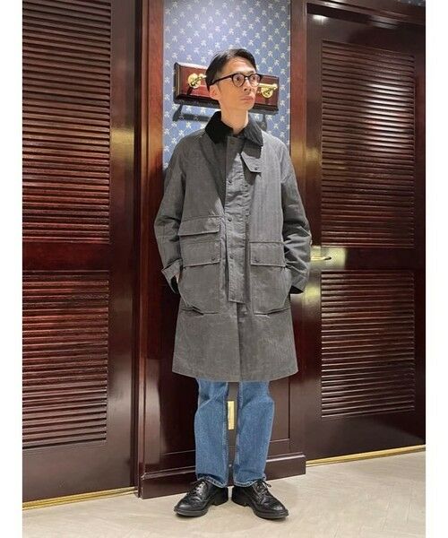 Brooks Brothers / ブルックス ブラザーズ ステンカラーコート | ポリエステル　カントリーコート | 詳細11