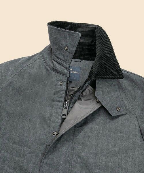 Brooks Brothers / ブルックス ブラザーズ ステンカラーコート | ポリエステル　カントリーコート | 詳細4