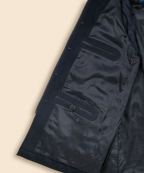 Brooks Brothers / ブルックス ブラザーズ ステンカラーコート | ウール/カシミヤ ラグランスリーブ ウォーキングコート | 詳細10