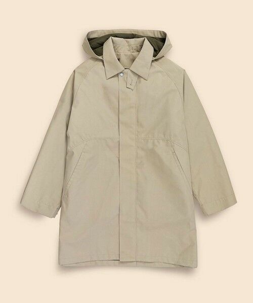 Brooks Brothers / ブルックス ブラザーズ その他アウター | コットン／ナイロン　キルティングライナー　３Wayロングフーデッドコート | 詳細1