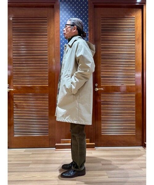 Brooks Brothers / ブルックス ブラザーズ その他アウター | コットン／ナイロン　キルティングライナー　３Wayロングフーデッドコート | 詳細10