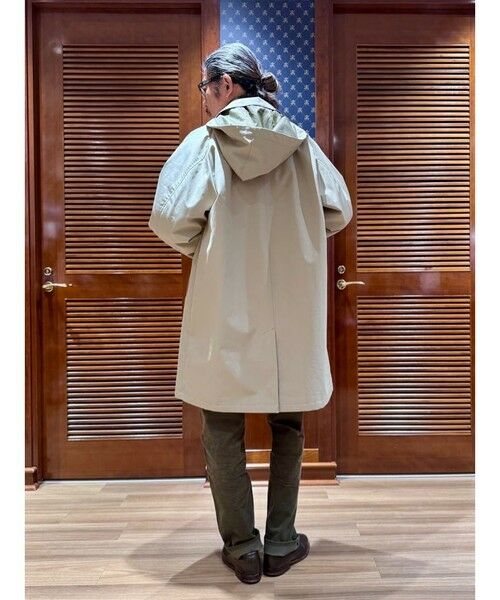 Brooks Brothers / ブルックス ブラザーズ その他アウター | コットン／ナイロン　キルティングライナー　３Wayロングフーデッドコート | 詳細12