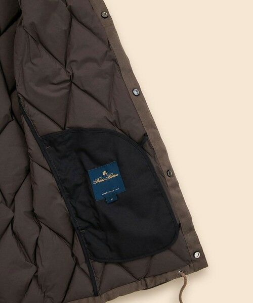 Brooks Brothers / ブルックス ブラザーズ ダウンジャケット・ベスト | ストレッチナイロン　キルティングダウン　コーチジャケット | 詳細6