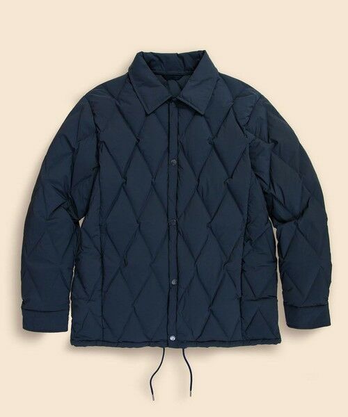Brooks Brothers/ブルックス ブラザーズ ストレッチナイロン キルティングダウン コーチジャケット ネイビー M Brooks Brothers/ブルックス ブラザーズ ストレッチナイロン キルティングダウン コーチジャケット ネイビー M