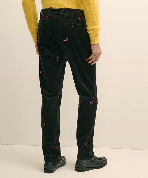 Brooks Brothers / ブルックス ブラザーズ その他パンツ | コットン 8-Waleコーデュロイ フェザントエンブロイダリー プレーンフロントパンツ slim | 詳細1