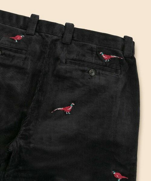 Brooks Brothers / ブルックス ブラザーズ その他パンツ | コットン 8-Waleコーデュロイ フェザントエンブロイダリー プレーンフロントパンツ slim | 詳細5