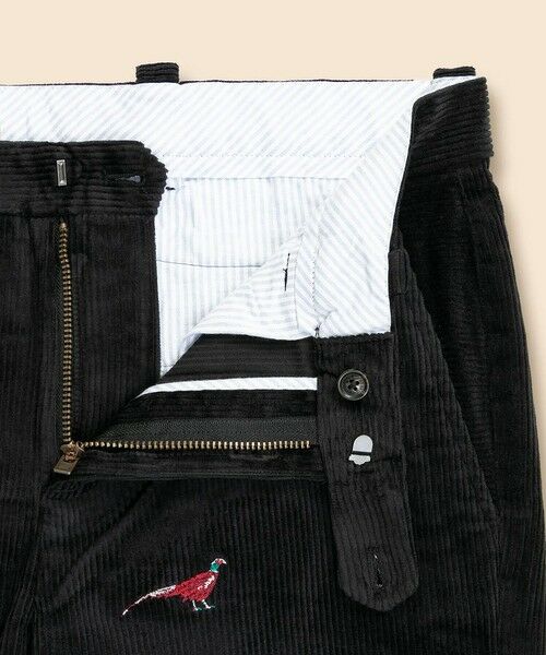 Brooks Brothers / ブルックス ブラザーズ その他パンツ | コットン 8-Waleコーデュロイ フェザントエンブロイダリー プレーンフロントパンツ slim | 詳細6