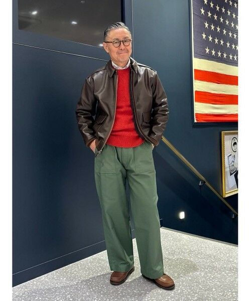 Brooks Brothers / ブルックス ブラザーズ チノ・ワークパンツ | Brooks Brothers×GUNG HO　コットン　ファティーグ　トラウザーズ　Made in USA | 詳細6