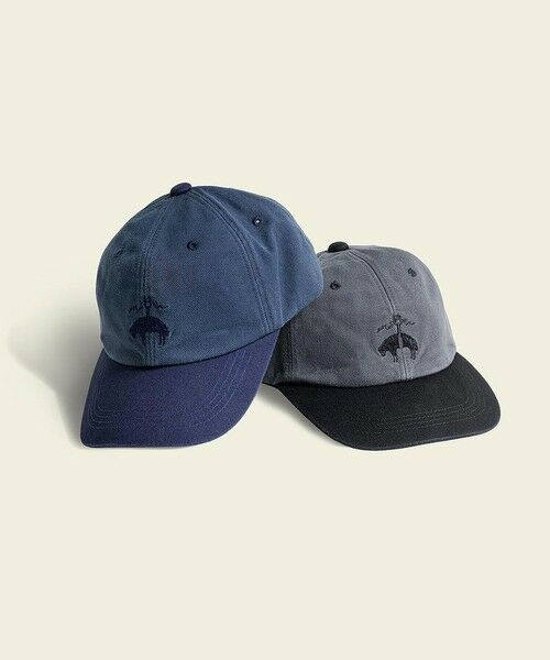 Brooks Brothers / ブルックス ブラザーズ キャップ | ◆オンラインストア限定◆  コットンツイル　ビッグGFロゴ　バイカラー　ベースボールキャップ | 詳細3
