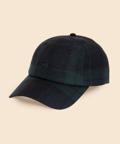 Brooks Brothers / ブルックス ブラザーズ キャップ | ウールツイル　GFロゴ　ブラックウォッチ　ベースボールキャップ