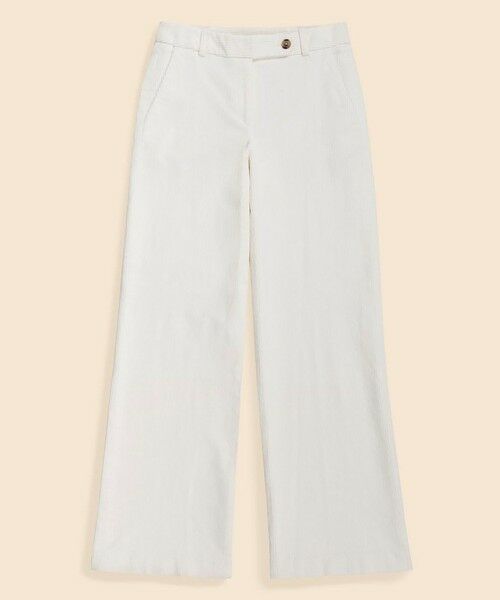 Brooks Brothers/ブルックス ブラザーズ ストレッチコットン コーデュロイ ワイドレッグパンツ ナチュラル 2 Brooks Brothers/ブルックス ブラザーズ ストレッチコットン コーデュロイ ワイドレッグパンツ ナチュラル 2