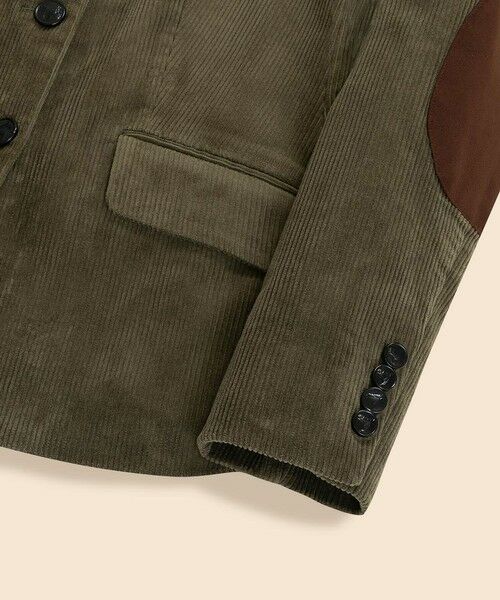 Brooks Brothers / ブルックス ブラザーズ テーラードジャケット | ストレッチコットン コーデュロイ 3ボタンライディングジャケット | 詳細2