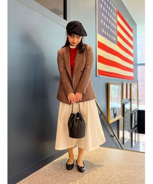 Brooks Brothers / ブルックス ブラザーズ テーラードジャケット | ウールブレンド　ガンクラブチェック　ダブル４ボタン　ピークトラペルジャケット | 詳細10