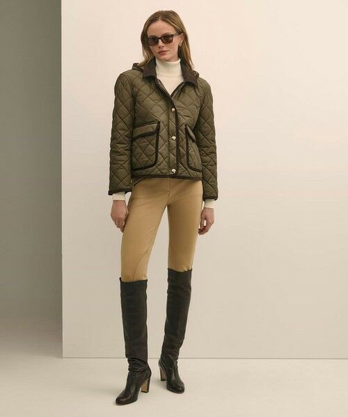 Brooks Brothers / ブルックス ブラザーズ その他アウター | ナイロンタフタ　キルティング　フーデッドジャケット | 詳細2