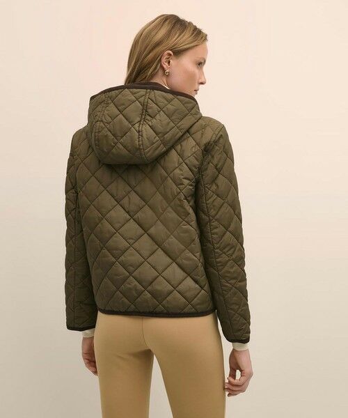 Brooks Brothers / ブルックス ブラザーズ その他アウター | ナイロンタフタ　キルティング　フーデッドジャケット | 詳細4