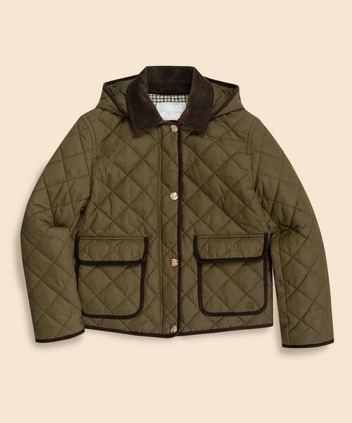 Brooks Brothers / ブルックス ブラザーズ その他アウター | ナイロンタフタ　キルティング　フーデッドジャケット | 詳細6