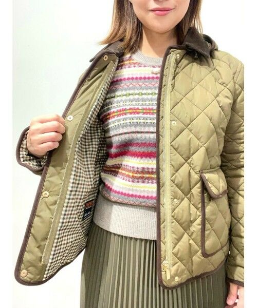 Brooks Brothers / ブルックス ブラザーズ その他アウター | ナイロンタフタ　キルティング　フーデッドジャケット | 詳細8