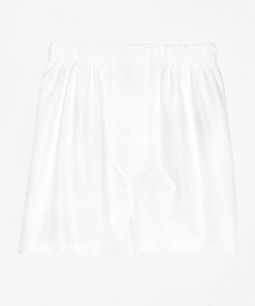 Brooks Brothers / ブルックス ブラザーズ トランクス | オックスフォード ボクサーショーツ Traditional Fit(ホワイト)