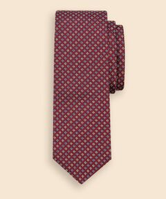 Brooks Brothers / ブルックス ブラザーズ ネクタイ | シルク／コットン　ミニフラワー　ジャカードタイ