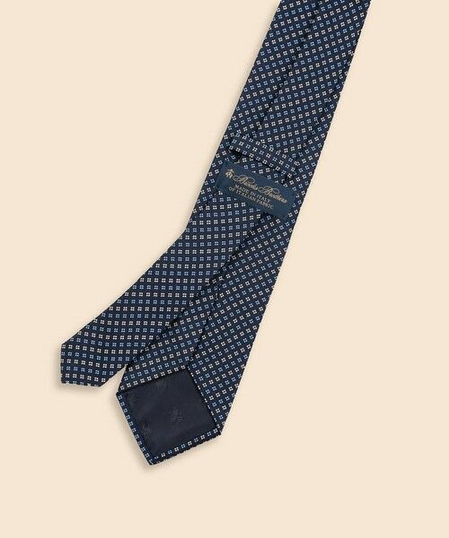 Brooks Brothers / ブルックス ブラザーズ ネクタイ | シルク／コットン　ミニフラワー　ジャカードタイ | 詳細1