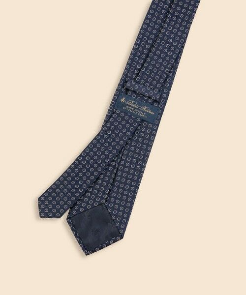 Brooks Brothers / ブルックス ブラザーズ ネクタイ | シルク／コットン　２トーンフラワー　ジャカードタイ | 詳細1