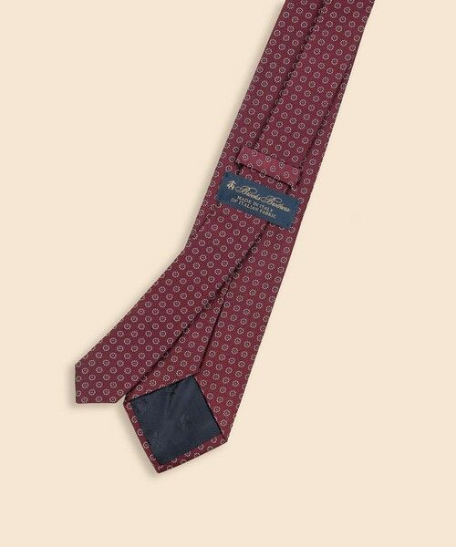 Brooks Brothers / ブルックス ブラザーズ ネクタイ | シルク／コットン　２トーンフラワー　ジャカードタイ | 詳細2