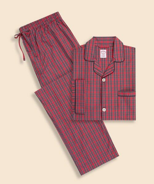 Brooks Brothers / ブルックス ブラザーズ ルームウェア | コットンブロードクロス タータンチェック パジャマ | 詳細3