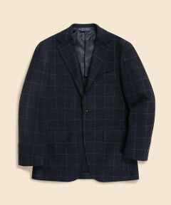 Brooks Brothers / ブルックス ブラザーズ テーラードジャケット | ウールブレンド　ウィンドウペイン　段返り３釦ジャケット　TOKYO model