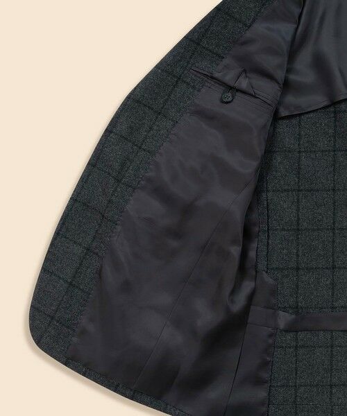 Brooks Brothers / ブルックス ブラザーズ テーラードジャケット | ウールブレンド ウィンドウペイン 段返り3釦ジャケット TOKYO model | 詳細5