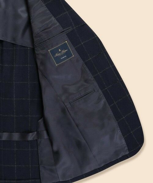 Brooks Brothers / ブルックス ブラザーズ テーラードジャケット | ウールブレンド ウィンドウペイン 段返り3釦ジャケット TOKYO model | 詳細11