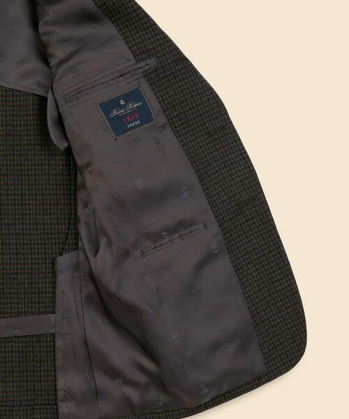 Brooks Brothers / ブルックス ブラザーズ テーラードジャケット | ウール／カシミヤ　ガンクラブチェック　段返り３釦ジャケット　TOKYO model | 詳細5