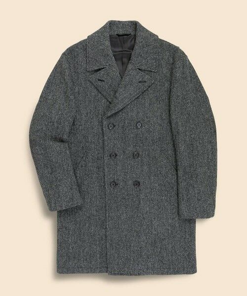 ハリスツイード アルスターコート （ステンカラーコート）｜Brooks
