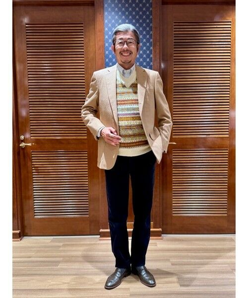 Brooks Brothers / ブルックス ブラザーズ ベスト | ウール　フェアアイル　Vネックベスト　Made in UK | 詳細4