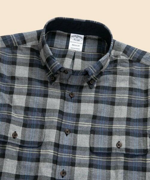 Brooks Brothers / ブルックス ブラザーズ シャツ・ブラウス | コットン/カシミヤ フランネル ダブルポケット カジュアルシャツ Regular Fit | 詳細3