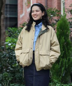 Brooks Brothers / ブルックス ブラザーズ ブルゾン | ◆オンラインストア限定◆ ナイロン　ショートパッファー　ジップジャケット