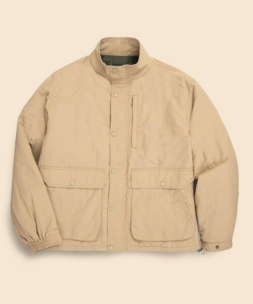 Brooks Brothers/ブルックス ブラザーズ ◆オンラインストア限定◆ ナイロン ショートパッファー ジップジャケット ベージュ XL Brooks Brothers/ブルックス ブラザーズ ◆オンラインストア限定◆ ナイロン ショートパッファー ジップジャケット ベージュ XL