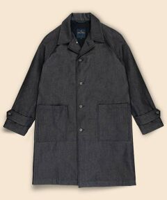 Brooks Brothers / ブルックス ブラザーズ ステンカラーコート | ウール　デニム　ロングコート
