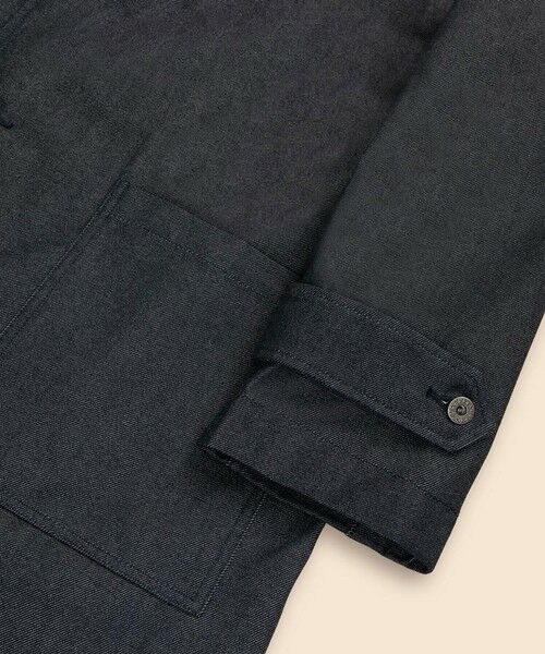 Brooks Brothers / ブルックス ブラザーズ ステンカラーコート | ウール　デニム　ロングコート | 詳細2