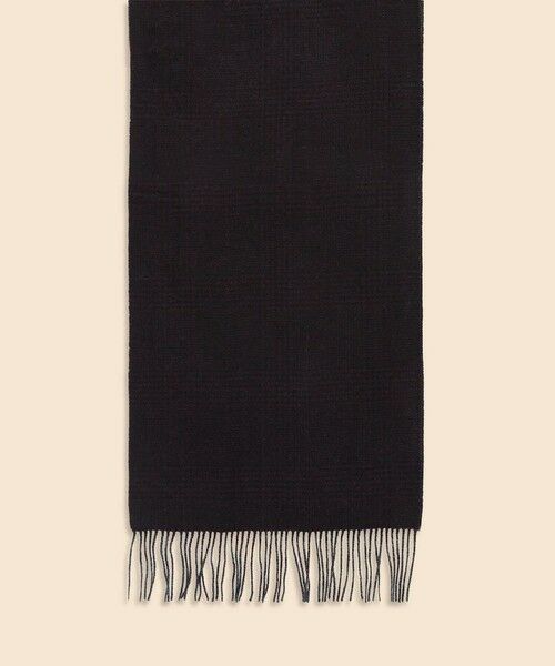 Brooks Brothers / ブルックス ブラザーズ マフラー・ショール・スヌード・ストール | カシミヤ　グレンプラッド／ヘリンボーン　ダブルフェイス　マフラー | 詳細1