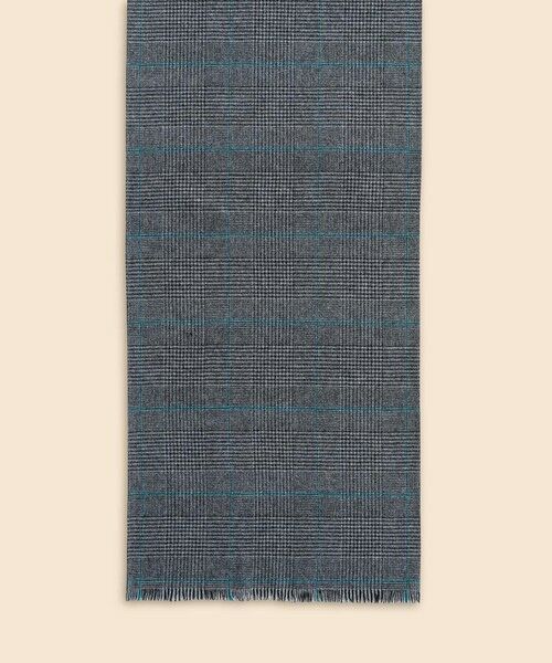 Brooks Brothers / ブルックス ブラザーズ マフラー・ショール・スヌード・ストール | カシミヤ　グレンプラッド　ライトウェイト　マフラー | 詳細1