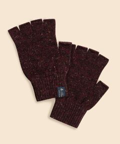 Brooks Brothers / ブルックス ブラザーズ 手袋 | ウール　ドネガル　フィンガーレスグローブ