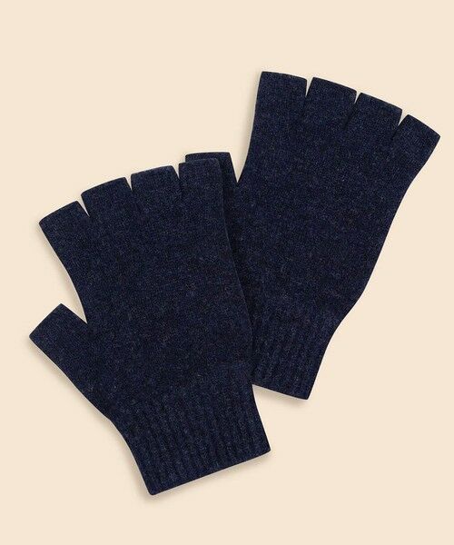 Brooks Brothers / ブルックス ブラザーズ 手袋 | ラムズウール　フィンガーレスグローブ　Made in UK | 詳細1