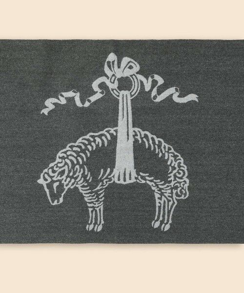 Brooks Brothers / ブルックス ブラザーズ マフラー・ショール・スヌード・ストール | カシミヤ　ビッグゴールデンフリース　オブロングスカーフ | 詳細1