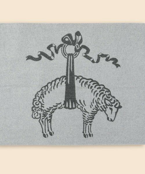 Brooks Brothers / ブルックス ブラザーズ マフラー・ショール・スヌード・ストール | カシミヤ　ビッグゴールデンフリース　オブロングスカーフ | 詳細2