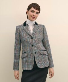 Brooks Brothers / ブルックス ブラザーズ テーラードジャケット | ウール　マルチカラーチェック　３ボタンライディングジャケット