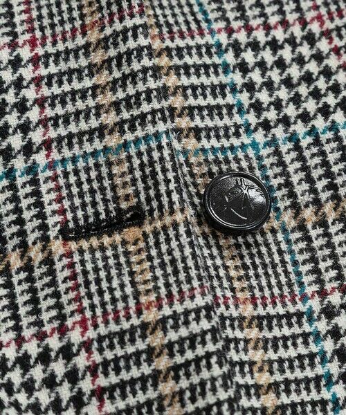 Brooks Brothers / ブルックス ブラザーズ テーラードジャケット | ウール マルチカラーチェック 3ボタンライディングジャケット | 詳細8