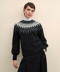 Brooks Brothers / ブルックス ブラザーズ ニット・セーター | アルパカ／ウール　フェアアイル　クルーネックセーター