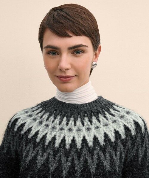 Brooks Brothers / ブルックス ブラザーズ ニット・セーター | アルパカ／ウール　フェアアイル　クルーネックセーター | 詳細2